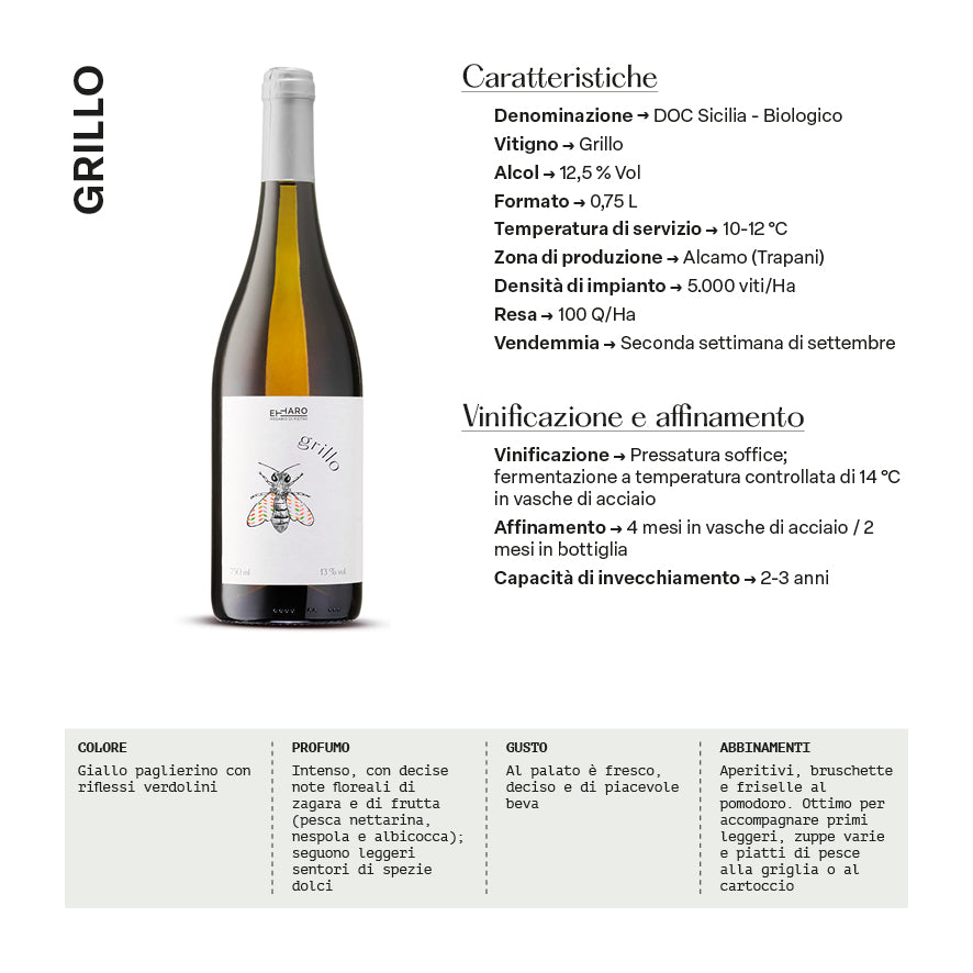 Grillo doc sicilia