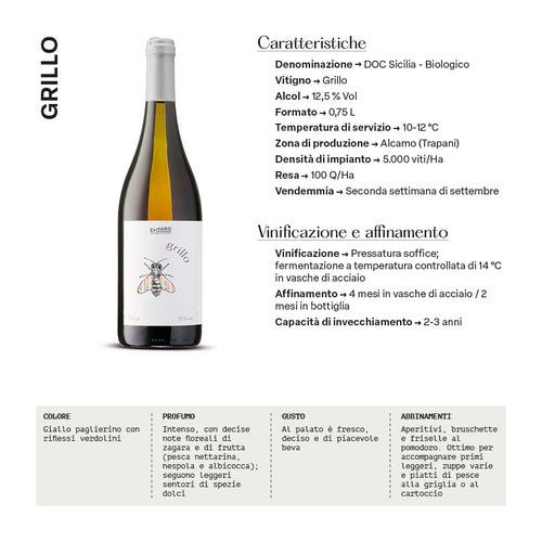 Grillo doc sicilia